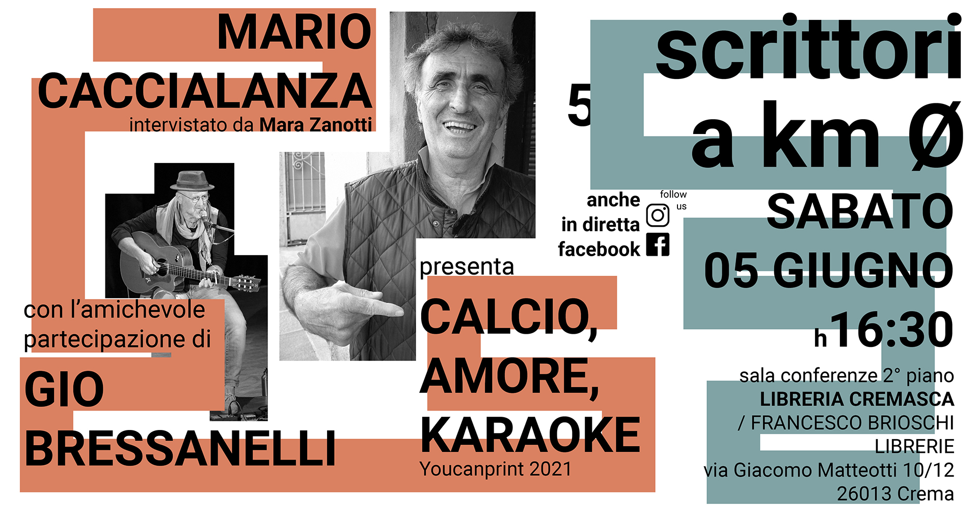 Scrittori a km 0: Mario Caccialanza
