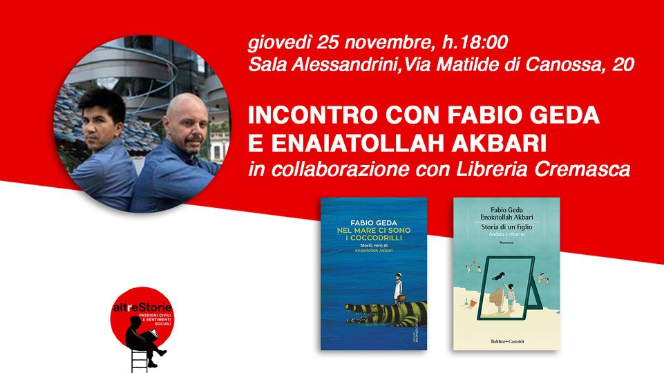 Incontro con gli autori: Enaiatollah Akbari e Fabio Geda